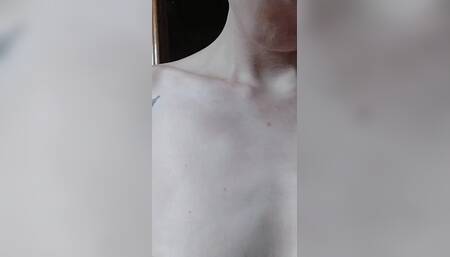 Squeezing My Nipples Hard