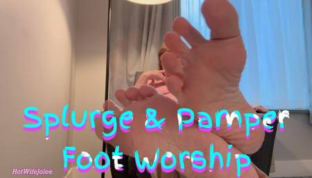 Foot Fetish - Splurge and pamper my bare feet - HotWifeJolee