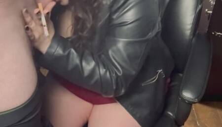 Smoky Bj - Does she spit or swallow?