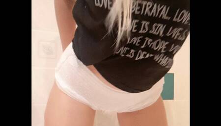 Got my pullup wet! It's dripping!