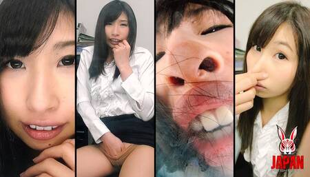 Subjective Smell Fetishism – Senior Office Lady Smells the Scent of Sweat After Sales Rounds: Yui Hidaka