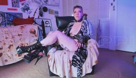 JOI Foot Game Boot Worship