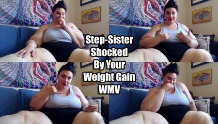 Step-Sister Shocked By Your Weight Gain (WMV)