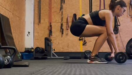 Sweaty and Wet after Gym