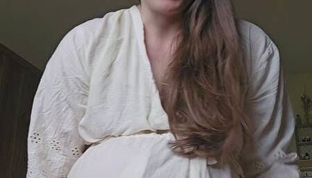 Pregnant Wife Balloon Cuck - A humiliation scene featuring Cuckolding, Balloon Fetish, Belly Fetish, and Hot Wife ft MILF Sassypantz