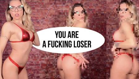 Pussy Free Loser - Cum to My Humiliation and Denial