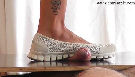 Rough Cock and Ball Trampling in Ballet Flats by Lara Cuore - Part 1 of 2 (HD)