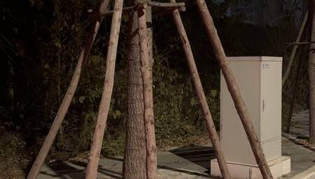 SubnCuff_PredicamentHangupCuffedOutdoors0227