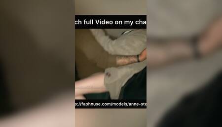 Desi Babe’s First Outdoor with BBC - Standing Fuck