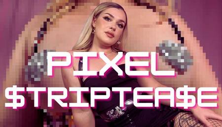PIXELATED STRIP TEASE - BETA SAFE FINDOM JOI GAME