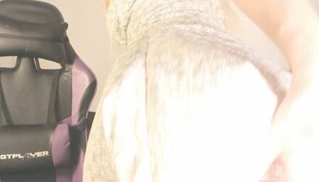 Stroke Your Cock To My Huge Ass in My Tiny G string