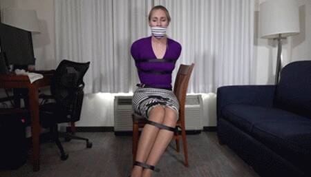 r2501JOLENE-Bound tight with her pantyhose pulled down