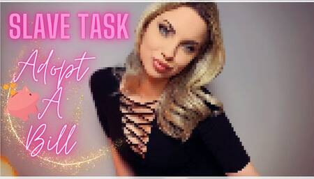 Slave Task: Adopt A Bill (Beta Safe Censored Loser Porn) 720WMV