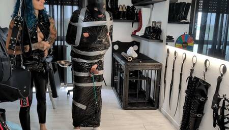MUMMIFIED and USED by Mistress Lilli Bayle