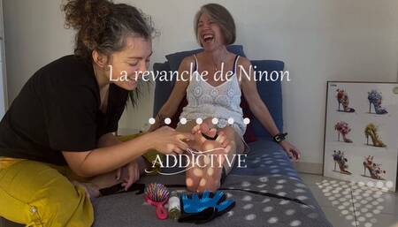 French - Ninon's ticklish revenge