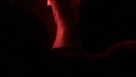 Je me réchauffe les pieds