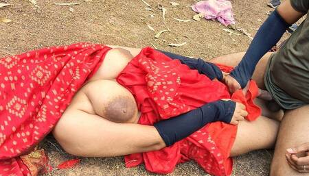 Indian Village Bhabhi Fucked Very Hard Outside in Jungle by Devar Ji Hot Hindi Sex Video