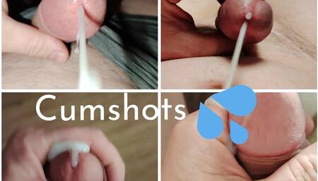 Mini Compilation of Mastrubating and Cumming