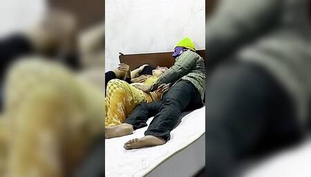 Andhra Desi Hot Wife Sharing with Friend Threesome Sex Hardcore Anal Sex Part One