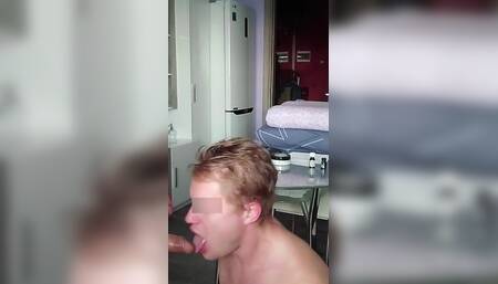 Hard fuck in the mouth. In the mouth like in the pussy