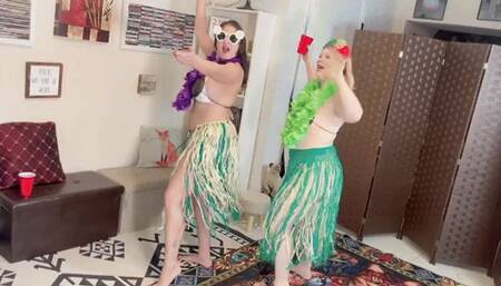 Hula Competiton REMATCH WEDGIE - AMI MERCURY & GIA LOVE MOV