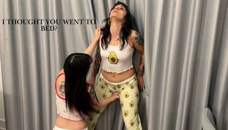 I Thought You Went To Bed? Cunt Busting With Ditria Rose and Mia Hope