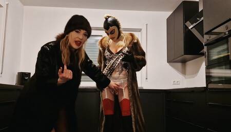 Sexy Ladies in Fur: Strap-On or Transgirl Cock? MAKE ME BI