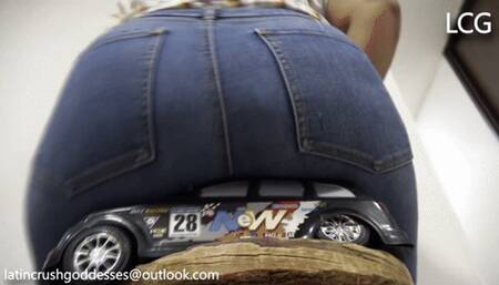 Guest Enjoys Destroying Black Car