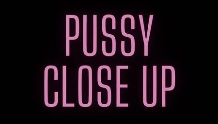 Pussy y clitoris bien de cerca