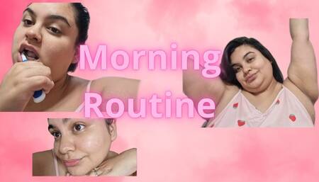 Hair, tooth brushing and skin care