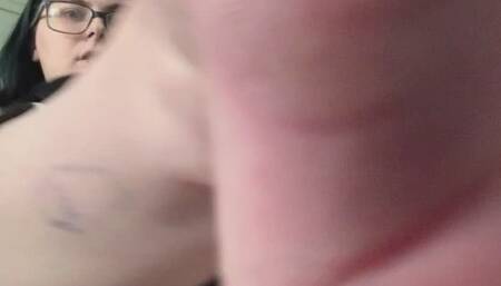 Giantess Finds Tiny Couple Makes Them Worship Smelly Feet