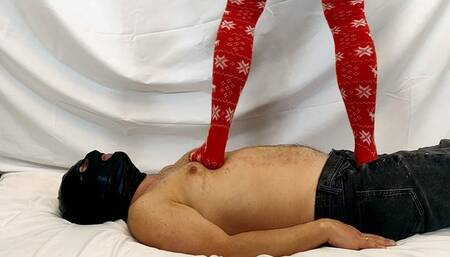 Christmas Socks Trampling (Full HD)