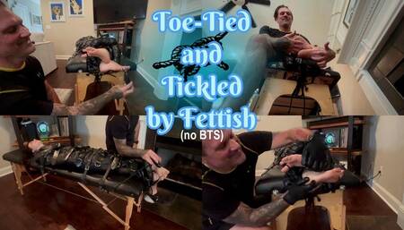 Toe-Tied and Tickled by Fettish no BTS 1080p | Ditria Rose, in a full-body straitjacket and atop the tickle table, has Derek wreak havoc on her recently beaten feet!
