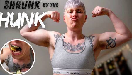 Shrunk by the Hunk - Jaq Quicksilver - Tiny POV of cooking, eating, and flexing with your giant gym buddy - shrinking, macro, asmr, vore, tease, muscles, mouth - 4k mp4