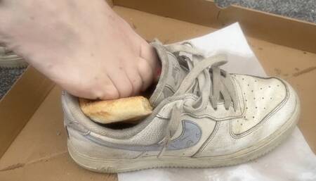 Eat My Scraps!! - A slave buys my Pizza, then also buys a slice, that I have prepared!!