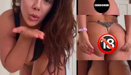 POV heavy breast and ass smother