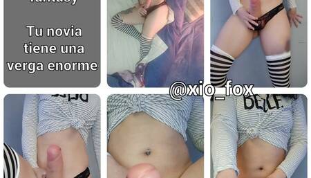 Your GF wakes up with a Monster cock