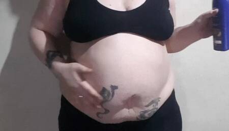 Feedee Pre and Post-Dinner Tummy TLC