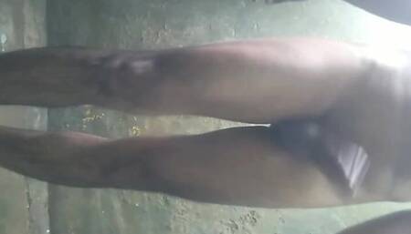 Massage for My Dick and Handjob Then Piss in Washroom