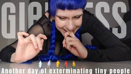 Giantess: another day with tiny people