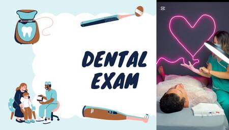 dental exam patient check