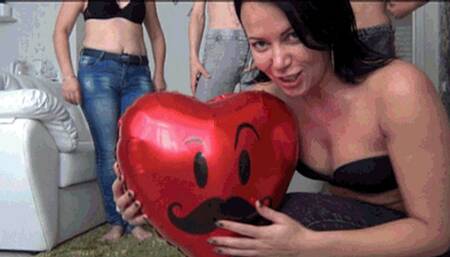 Massive lapsit on my balloon head 3BAm