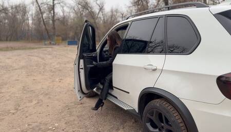Breastfeeding in the car