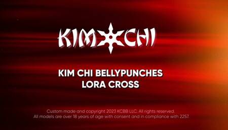Kim Chi BellyPunches Lora Cross
