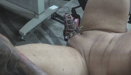 Strap On Stories - I Pegg him & MAKE him CUM thru a CAGE b4 I SUCK HIM OFF then Fuck Myself Bonnie Rizin