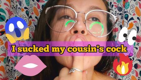 mamada a mi primo en el baño