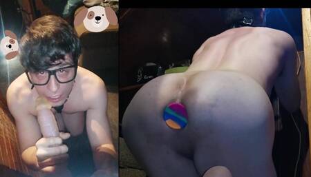 Twink Slave Wants to Suck You off