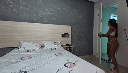 Punishing my slave who sniffs hidden farts!! By Babi Ventura and Anitta part 1