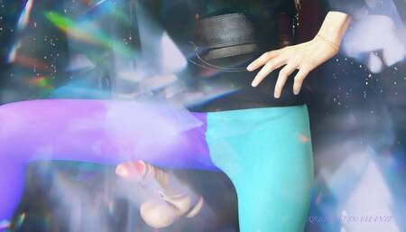 Rubbing your cock between my sexy thighs