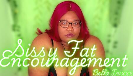 Sissy Fat Encouragement - Bella Trixxx - Feminization and Weight Gain Fantasy 480p